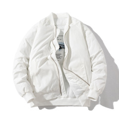 Manufacturer Custom Long Sleeve Blank Cropped Jackets For Kids Men Women Custom Sweatshirt Logo Plus Size Varsity Jacket