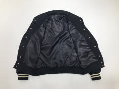 Men varsity jackets with leather sleeves letterman jacket wholesale blank 2021 boys baseball jacket