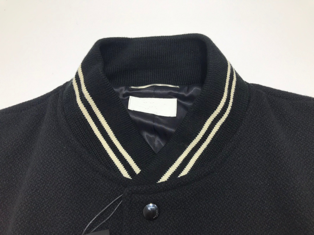 Men varsity jackets with leather sleeves letterman jacket wholesale blank 2021 boys baseball jacket