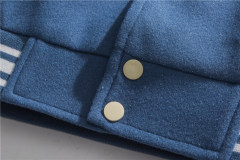 Custom High Quality Fashion Varsity Jacket Wholesale Baseball Jackets Black Patchwork Letterman Varsity Bomber Jacket