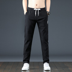 2022 Summer New Design Fashion Style Slim Fit Sport Trousers Quick-Dry Men's Casual Pants