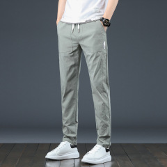 2022 Summer New Design Fashion Style Slim Fit Sport Trousers Quick-Dry Men's Casual Pants