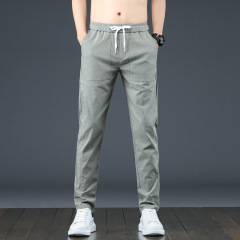 2022 Summer New Design Fashion Style Slim Fit Sport Trousers Quick-Dry Men's Casual Pants