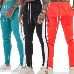 Casual Style Summer Season Men's Trousers Fit Color Matching Sport Pant