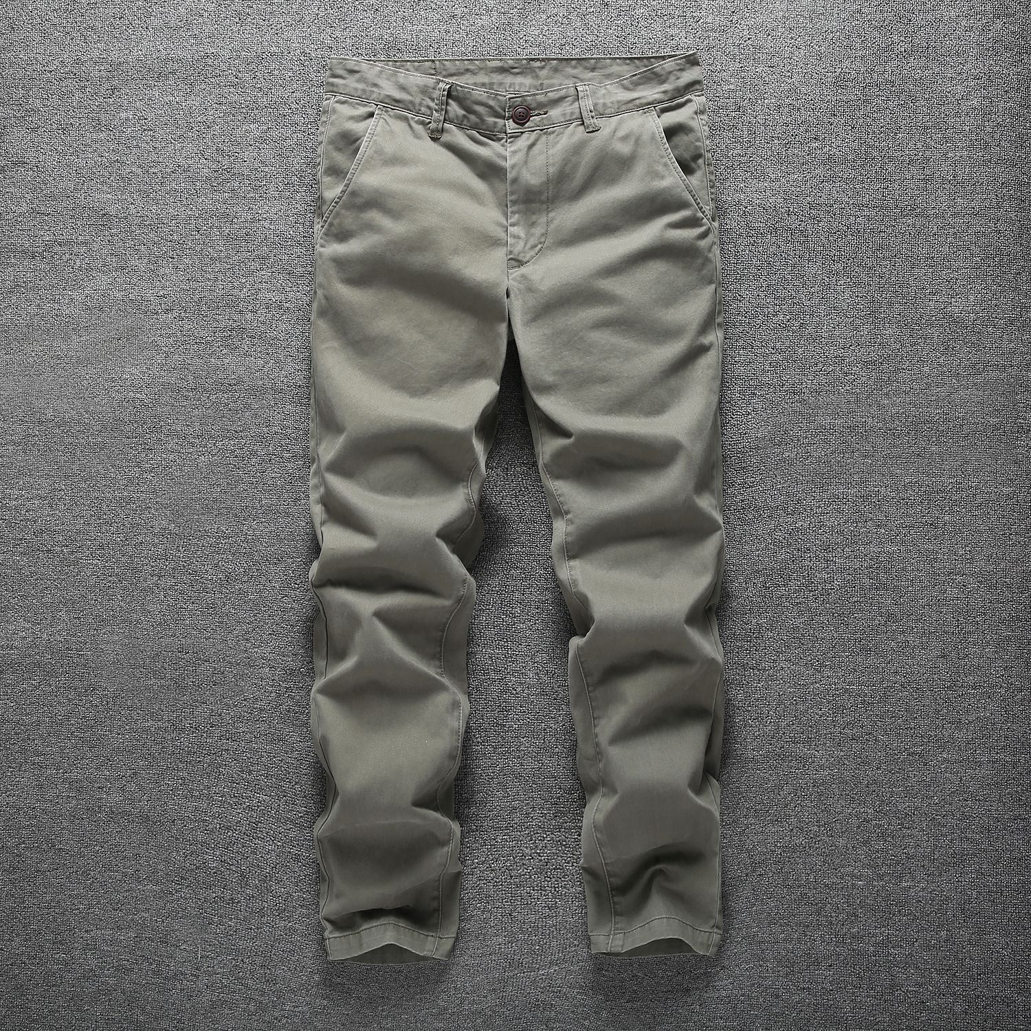 Casual Style Outdoor Men's camouflage Trousers Loose Design Straight-leg-pants