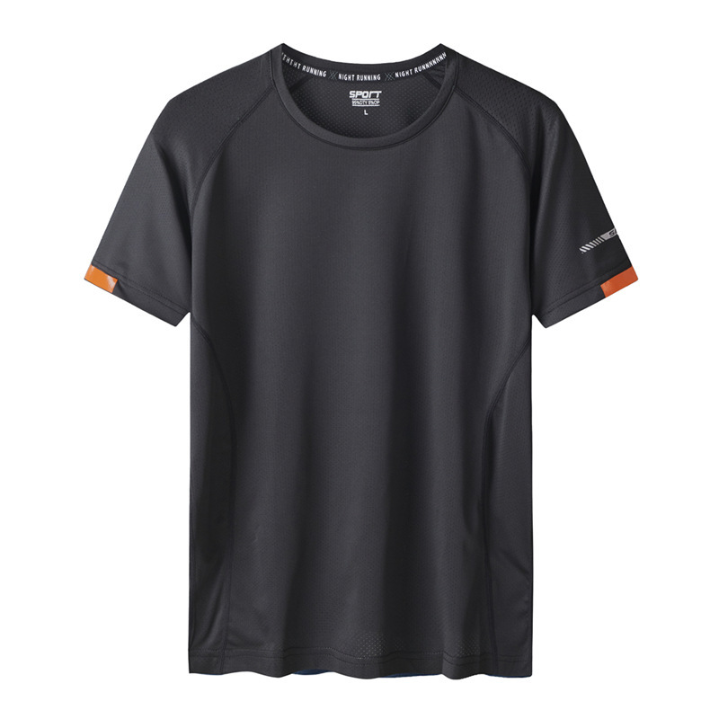 Summer Outdoor Large Size Quick-Drying Short-Sleeved T-Shirt Men'S Sports T-Shirt