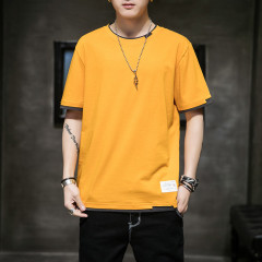 Summer Cotton Men'S Loose Trendy Short-Sleeved T-Shirt