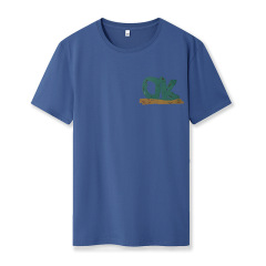 Summer New Men'S Short-Sleeved Multi-Color Round Neck Cotton Men'S Top Bottoming Shirt Men'S Loose Casual T-Shirt