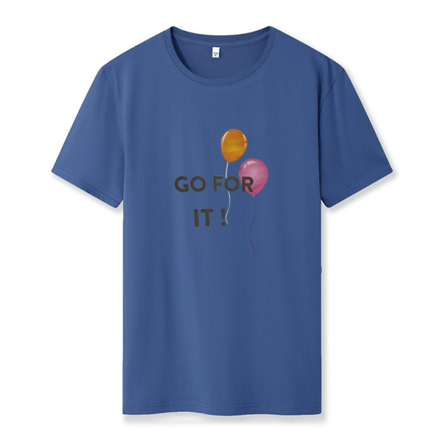 Summer New Men'S Short-Sleeved Multi-Color Round Neck Cotton Men'S Top Bottoming Shirt Men'S Loose Casual T-Shirt