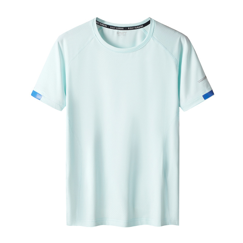 Summer Outdoor Large Size Quick-Drying Short-Sleeved T-Shirt Men'S Sports T-Shirt