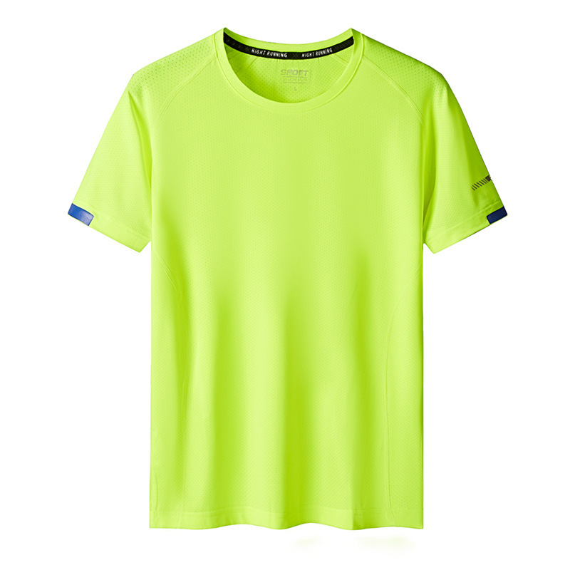 Summer Outdoor Large Size Quick-Drying Short-Sleeved T-Shirt Men'S Sports T-Shirt