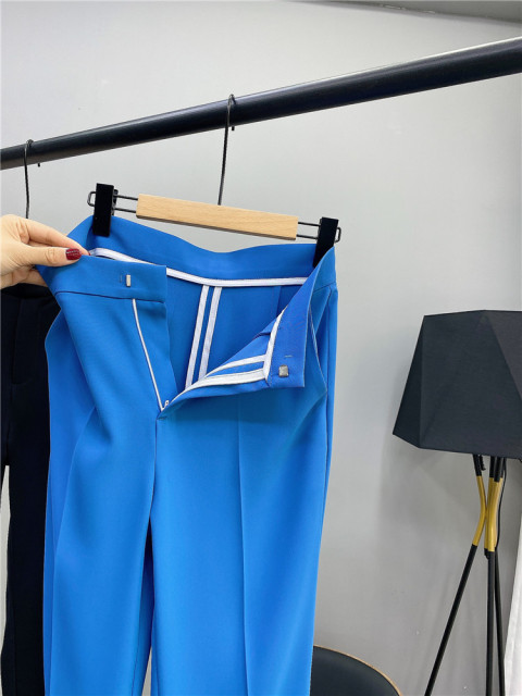 Summer High-Waisted Thin Flared Pants Women'S New Slim Pants Drape Korean Version Wide-Leg Long Pants