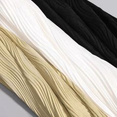 Water Ripple Wide-Leg Pants Women'S New Casual Loose Korean Version High-Waisted Straight-Leg Drapey Mopping Pants