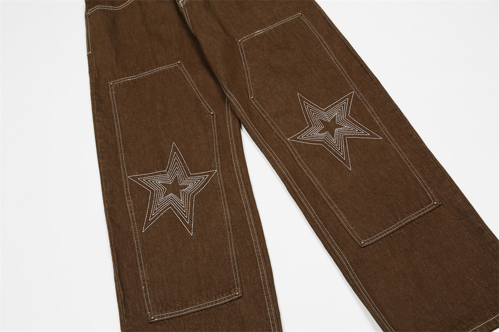 Solid Color Casual Pants Men'S Loose And Versatile Straight Trousers