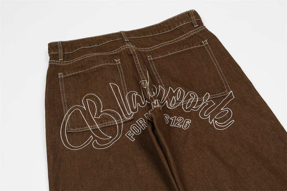 Solid Color Casual Pants Men'S Loose And Versatile Straight Trousers