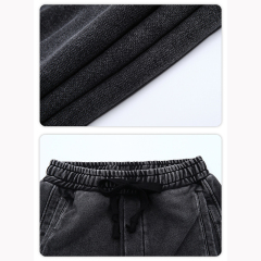 Acid Wash pants Man Heavy Cotton pants 320g/360g Vintage Washed joppers