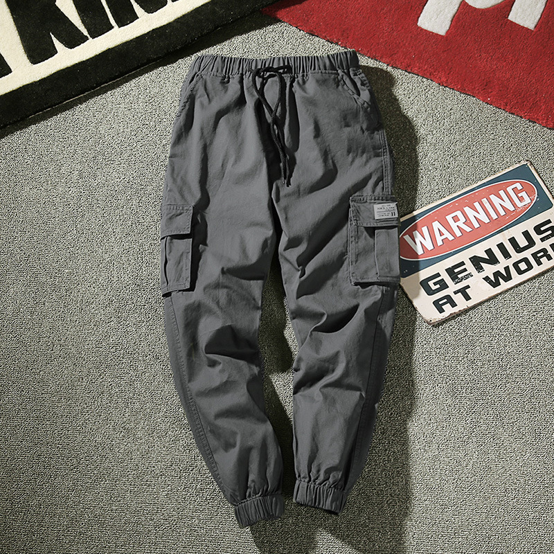 High Quality Men's Cargo Pant's Casual Style Vintage Trousers