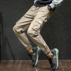 High Quality Men's Cargo Pant's Casual Style Vintage Trousers