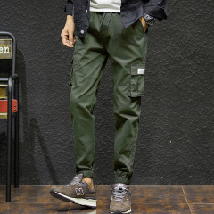 High Quality Men's Cargo Pant's Casual Style Vintage Trousers