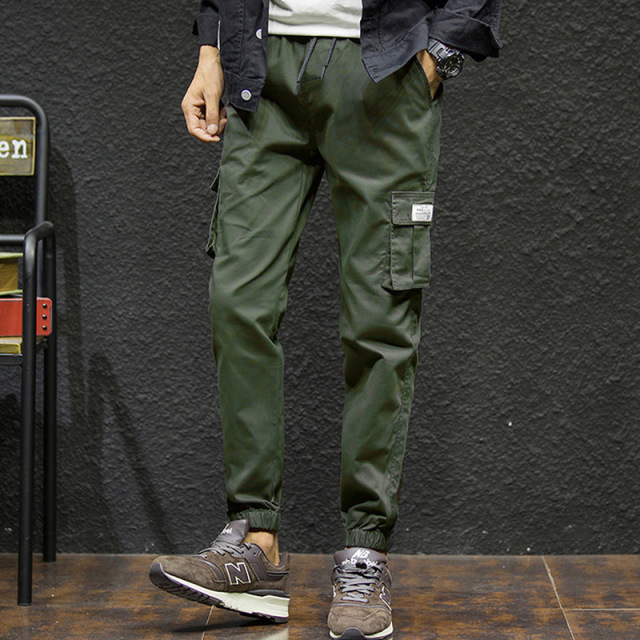 High Quality Men's Cargo Pant's Casual Style Vintage Trousers
