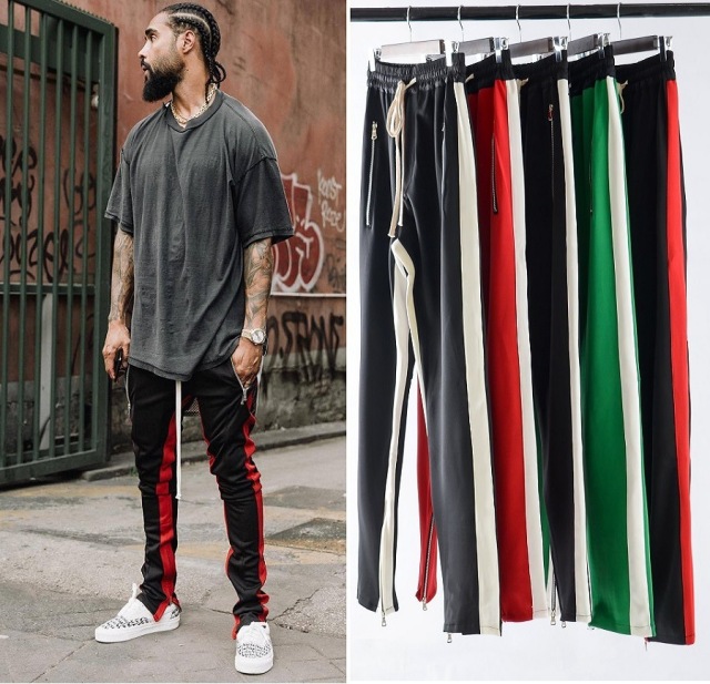 Men's Casual Style Vintage Sweat Pant