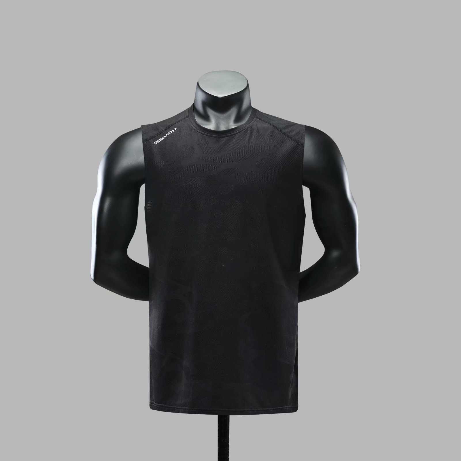 Men's bodybuilding tank top breathable running sports vest training sleeveless T Shirt