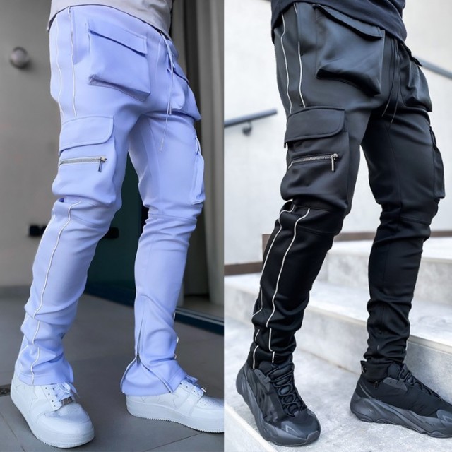 Wholesale Jogger Pants Baggy Cargo Track Pants Twil