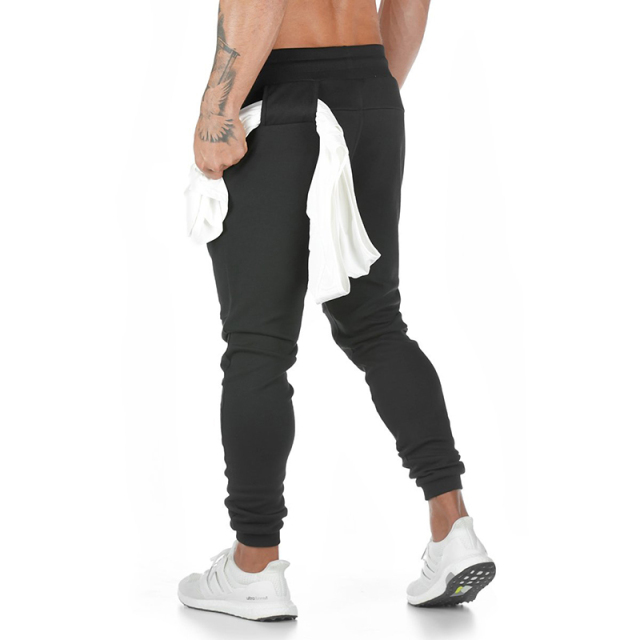 High Quality Men's Sweatpants Slacks Casual Elastic