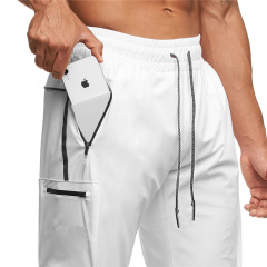 2021 Custom Men Stretch Woven Fitness Running Train