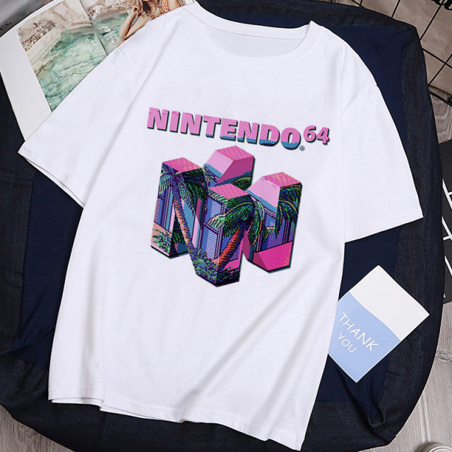 2022 Spring Summer 100% Cotton Casual Women's T-Shirt Custom Funny Print Pattern Fashion Ladies Round Neck Top