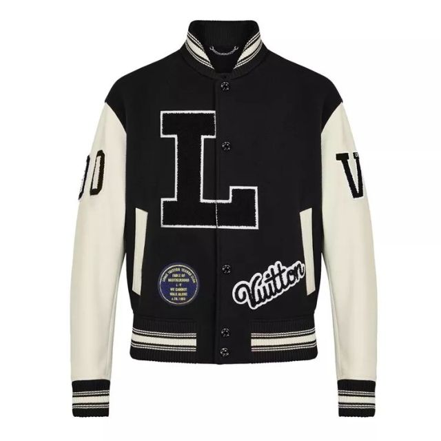 Custom Baseball Versity Jackets For Men Genuine Leather Sleeves Multiple Embroidery Patch Red Black Letterman Varsity Jacket