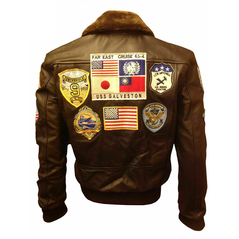 2022 HOT SALE GENUINE LEATHER Tom Cruise Flight Aviator jacket Customize Men OEM Factory Customize Jackets