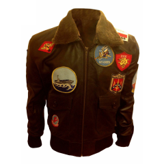 2022 HOT SALE GENUINE LEATHER Tom Cruise Flight Aviator jacket Customize Men OEM Factory Customize Jackets
