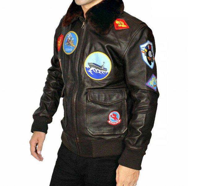 2022 HOT SALE GENUINE LEATHER Tom Cruise Flight Aviator jacket Customize Men OEM Factory Customize Jackets