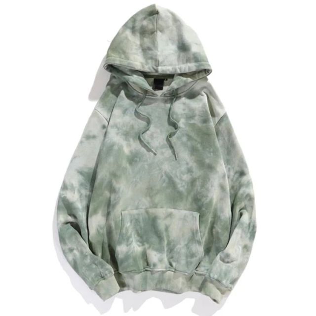 Couples Hoodie Fall Tie-Dye Hoodie For Men And Women Pullovers Casual Coat For Men Trend Loose Top