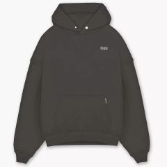 Lanwo High Quality Cropped Hoodie Men 400 500 gsm Heavy Weight Unisex Pullover Hoodie Heavyweight Oversized Hoodie