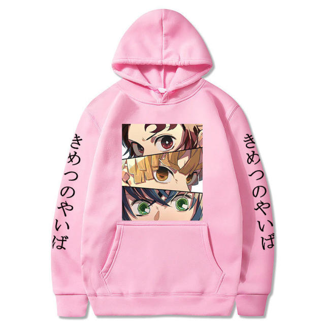 Lanwo 3d Printed Anime Clothing Plain Hoodies For Men In Bulk Dropshipping Cheap 100% Cotton Oversized Custom Cartoon Hoodies