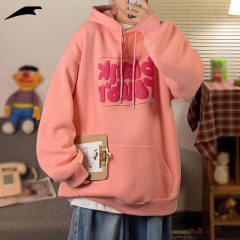 Heavyweight Oversized Men'S Hoodies Sweatshirts Multi Color Foam Printing With Logo Unisex Cotton Custom 3d Puff Print Hoodie