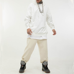 350g heavyweight sweatshirt for men and women oversize round neck tide pullover loose casual sweatshirt