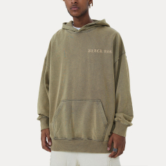 Gothic monogrammed street vintage long sleeve pullover hooded sweatshirt