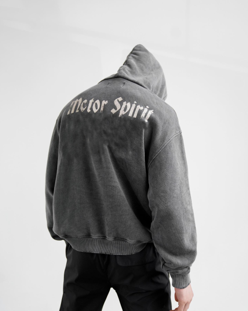 Men's Zip Hoodie With Pocket Custom Logo Tag