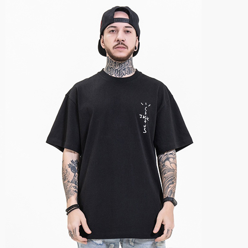 Spring Summer Tide Limited Round Neck Short Sleeve T-Shirt for Men and Women