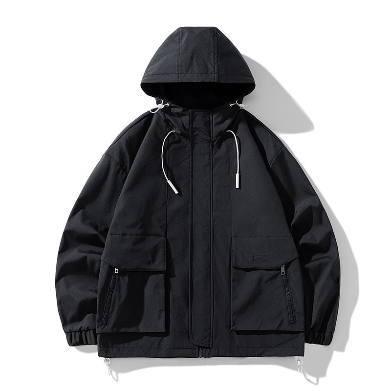 New Men's Jacket Workwear Coat Standing Collar Men's Punching Coat