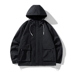 New Men's Jacket Workwear Coat Standing Collar Men's Punching Coat