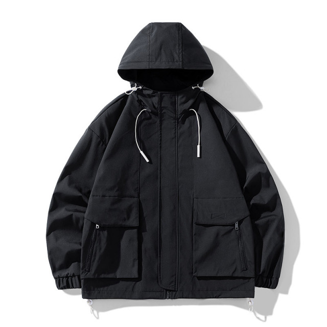 New Men's Jacket Workwear Coat Standing Collar Men's Punching Coat