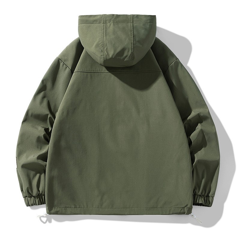 New Men's Jacket Workwear Coat Standing Collar Men's Punching Coat