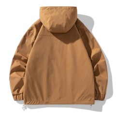 New Men's Jacket Workwear Coat Standing Collar Men's Punching Coat