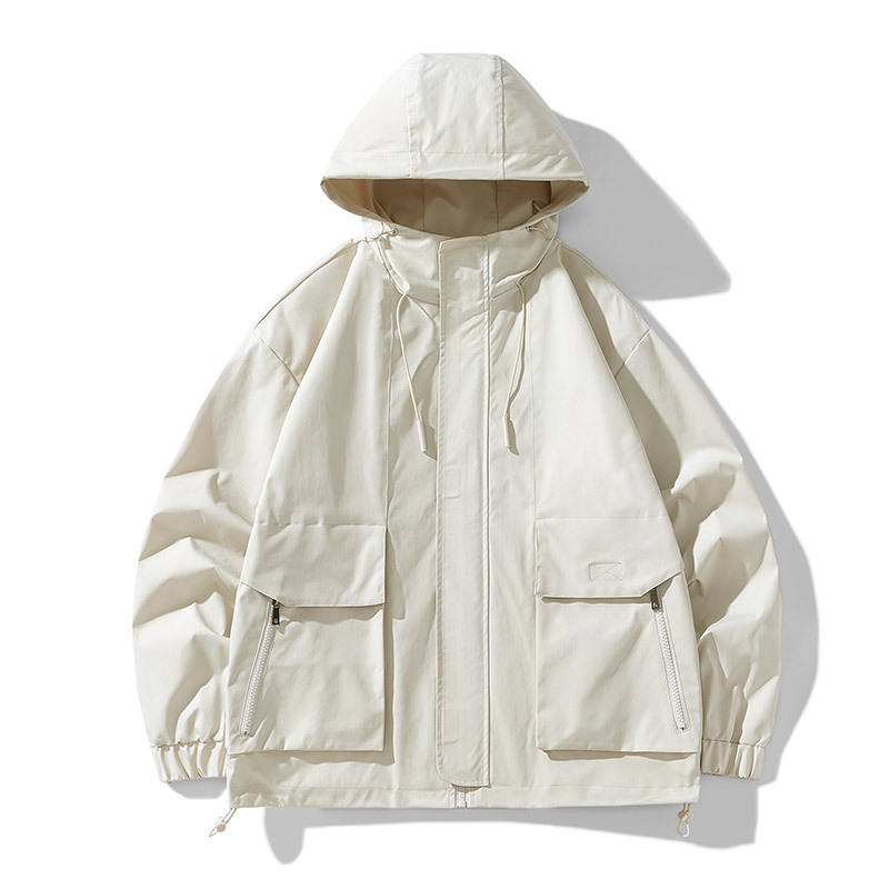 New Men's Jacket Workwear Coat Standing Collar Men's Punching Coat