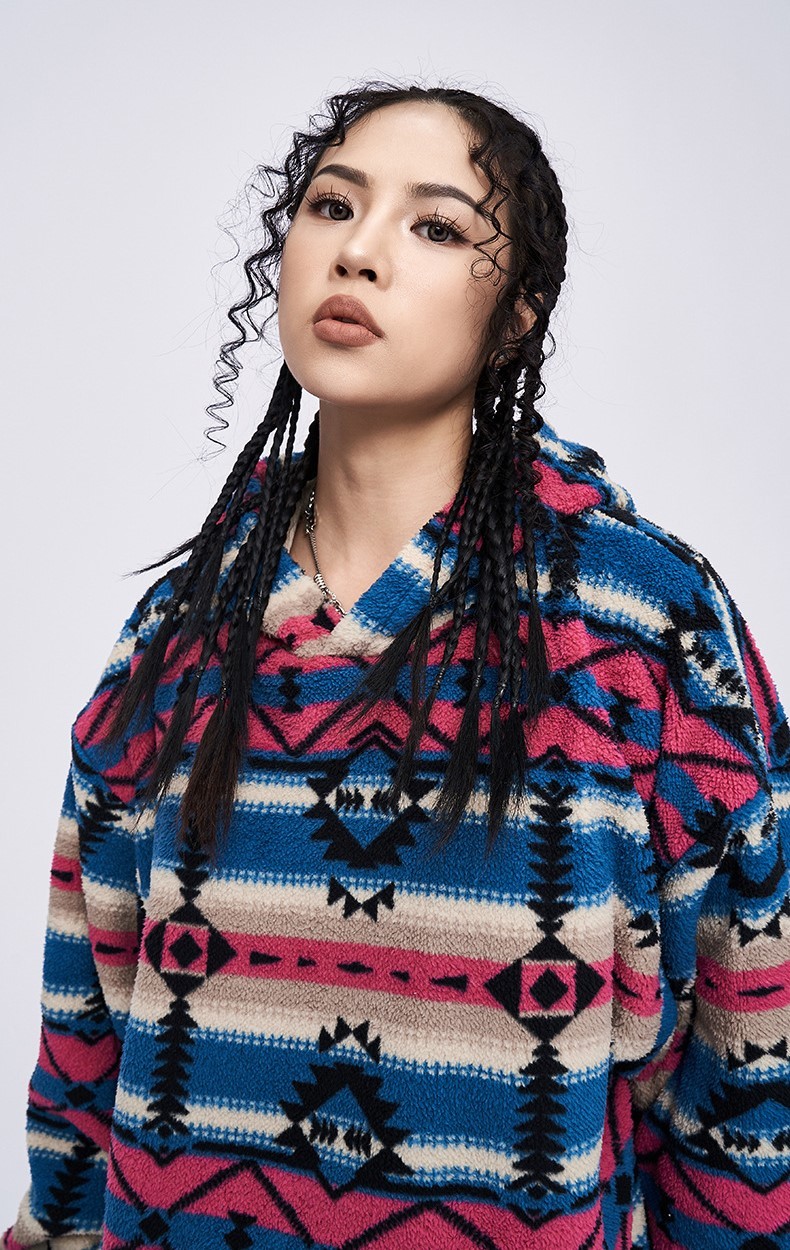 Lanwo New Hip Hop Streetwear Unisex Tapestry Hoodie
