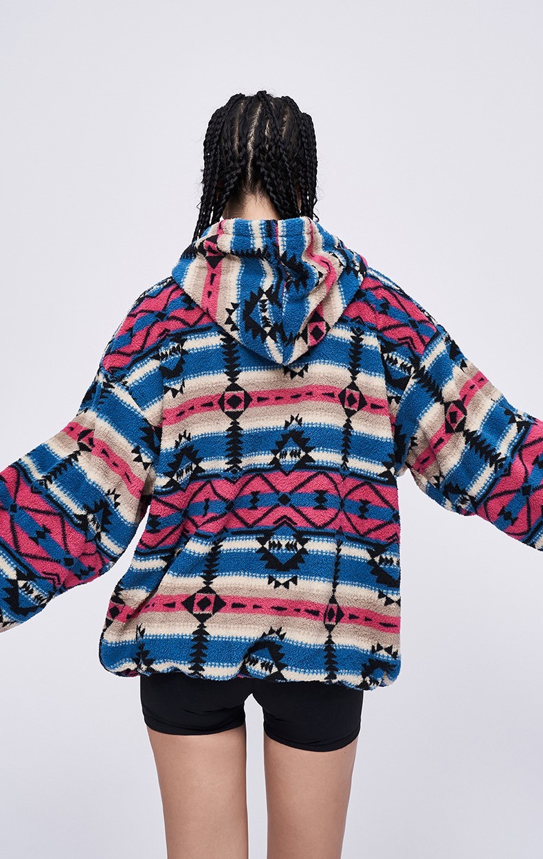 Lanwo New Hip Hop Streetwear Unisex Tapestry Hoodie
